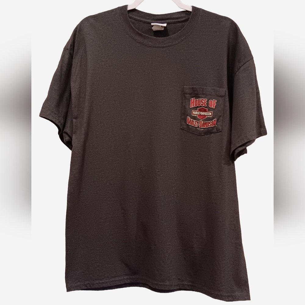 Harley-Davidson Gray Anchorage Alaska Tshirt